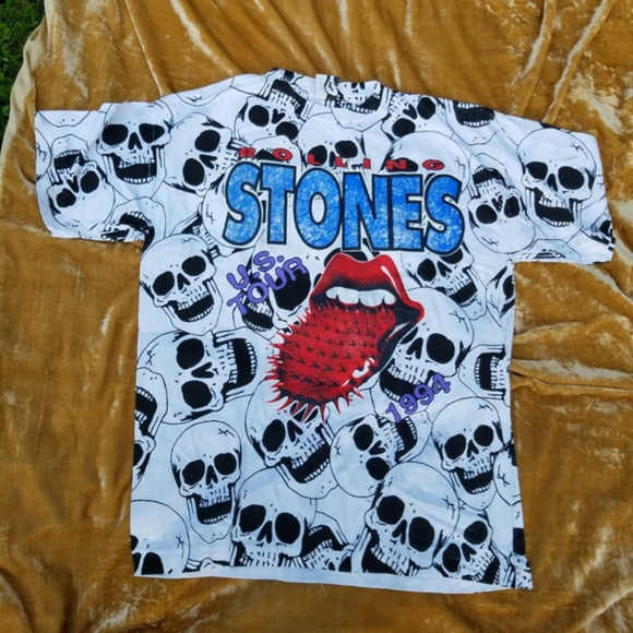 Vintage '94 Rolling Stones US Voodoo Lounge Tshirt - Picture 2 of 8